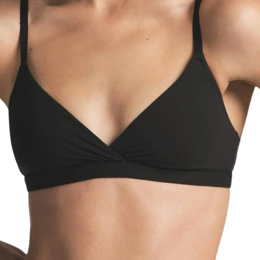 Skims Fits Everybody Crossover Bralette - Onyx - 3XL - NWT - Picture 2 of 5